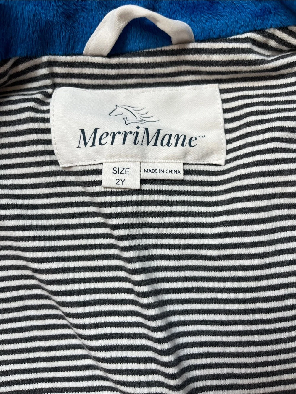 MerriMane Kids Blue Vest